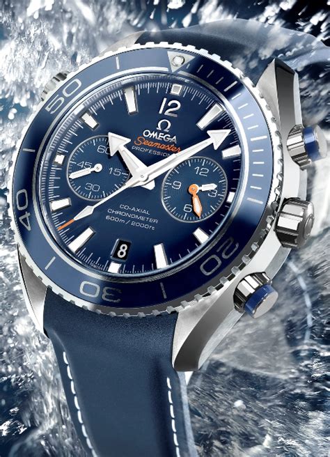 montre omega seamaster planet ocean 45.5 mm titanium liquidmetal
